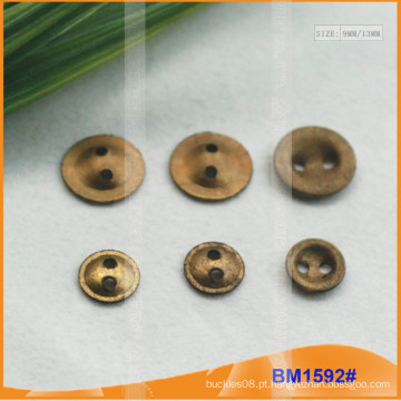 Botão de liga de zinco &amp; botão de metal e botão de costura de metal BM1592
